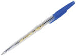 Office Pix albastru corp transparent scriere fina capac ventilat (BAU-583)