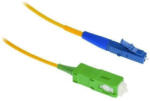 XtendLan Cablu patch simplex XtendLan SM 9/125, OS2, LC(UPC)-SC(APC), LS0H, 2m (FOP-LCSCA-S-2-9-A1)