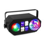 Beamz LEDWAVE LED, jellyball, 6 x 3 W RGB, waterwave 1 x 4 W RGBW, UV/stroboszkóp 4 x 3 W, fekete (Sky-153.683) (Sky-153.683)