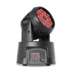Beamz MHL, Moving Head Wash, 18 x 3 W, RGB DMX, fekete (150.999) (150.999)