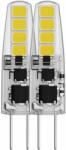 EMOS Classic JC G4 1, 9 W (21 W) 200 lm, meleg fehér - 2 db a csomagban (1525735202)