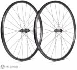 Ere Research TENACI GX23 28; kerékkészlet, gumi, tárcsa, tömör tengely, fekete (Shimano HG)