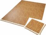 tectake Padlóvédő szőnyeg 12 db fa dekor (402657)