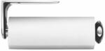Simplehuman Fali papírtörlő tartó, max. 28 cm tekercs méret, matt acél (KT1024)