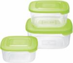 Tontarelli Tontarelli, szögletes, 3 db, zöld (904063781A)
