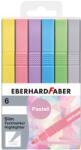 Eberhard Faber Textmarkere pastel slim patrat Eberhard Faber, 6buc. /set (EF551506)