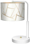 MILAGRO Ziggy fehér asztali lámpa (MLP7570) 1x E27 (MLP7570)