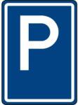  No brand Parkoló (IP11a) közlekedési tábla