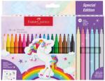 Faber-Castell Carioci Faber-Castell FC554221 18+6 culori, Unicorni (FC554221)