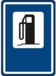  No brand Üzemanyagtöltő állomás (IJ7) közlekedési tábla