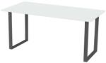  No brand Íróasztal Square, 160 x 80 x 75 cm, egyenes kivitel, fehér