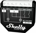 Shelly Wave 2PM, kapcsoló modul, Z-Wave (SHELLY-WAVE-2PM)
