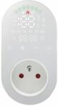 Moes Smart Plug + Thermostat, Wi-Fi, White (WTP-BY-FR-WH)
