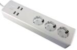 FEBITE Смарт разклонител Febite Ten-X-18734, 3 гнезда (ZLD-34EU)