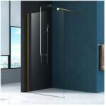 Fluminia Paravan de dus tip Walk-in Fluminia Foxy auriu periat 80x200 cm (W01SC01BG-80-V1)