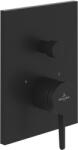 Villeroy & Boch Conum baterie cadă-duș ascuns negru TVT127001000K5