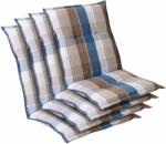 Blumfeldt Prato, pernă tapițată, pernă pentru scaun, spătar mic, scaun de gradină, poliester, 50x100x8cm (CPT10_10271976-4_) (CPT10_10271976-4_)