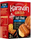 karaván Grill Sajt Steak natúr füstölt zsíros ömlesztett sajt 2 db 160 g