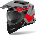 Airoh Commander 2 Reveal enduro bukósisak matt fluo-piros