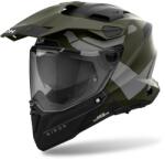 Airoh Commander 2 Reveal Enduro Sisak Matt Zöld