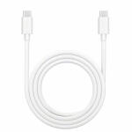 OPPO DL149 adatkábel, töltőkábel fehér (USB-C to USB-C, 1m 65W, 8A) gyári