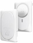Forcell F10K2W Forcell F10K2 F-Energy MagStand Powerbank USB-A + USB Type-C + Lightning, MagSafe, 10000mAh, 20W, fehér (F10K2W)