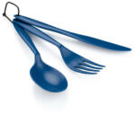 GSI Outdoors Tekk Cutlery Set Culoare: albastru Tacam