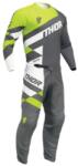 Thor Costum Motocross/Enduro Thor Sector Checker gri/verde fluorescent