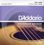D'Addario EJ26 corzi de chitară acustică, bronz fosforos, 11-52 (EJ26)