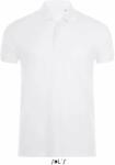 SOL'S Phoenix Men - gyapjú-elasztán galléros póló (so01708wh-l)
