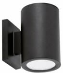STRÜHM LED lámpatest , fali , napelemes , természetes fehér , kültéri , fekete , IP44 , STRÜHM Bastion (04373)
