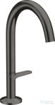 Hansgrohe AXOR ONE Select 170 mosdó csaptelep, klik-klak leeresztővel, csiszolt fekete króm 48020340 (48020340)