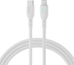 JOYROOM USB-C - Lightning LED Kábel - 2m 20W - Fehér (S-CL020A13)