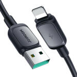 JOYROOM Multi-Color USB-A - Lightning Kábel - 1.2m 2.4A - Fekete (S-AL012A14)