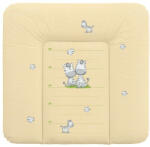  Puha pelenkázó lap 75*72 cm - sárga zebra