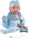 Llorens Llorens: Mimo Llorón 42cm-es baba hanggal kutyusos előkével (74120) - jatekshop
