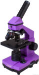 Levenhuk Rainbow 2L PLUS Monokuláris mikroszkóp, 64-640x, ametiszt (-70230)
