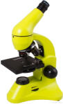 Levenhuk Rainbow 50L PLUS Monokuláris mikroszkóp, 64-1280x, lime (-70242)