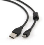 Gembird prémium USB - mini USB 5p kábel 1.8m, fekete