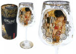 Hanipol Carmani Talpas üvegpohár 28cm, 800ml, Klimt: The Kiss