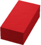  Dunisoft Bio textilhatású szalvéta 1/8, piros, 60 db, 40*40