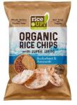 RiceUP! Barnarizs chips, 25 g, RICE UP "Bio", hajdinával és amaránttal (3800233070835)