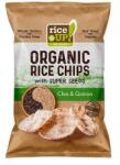 RiceUP! Barnarizs chips, 25 g, RICE UP "Bio", chia maggal és quinoával (3800233070859)