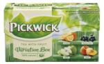 Pickwick Fekete tea, 20x1, 5 g, PICKWICK "Variációk Zöld", narancs, feketeribizli, alma, őszibarack (4061381)