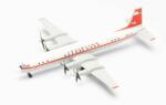 Iljusin Il-18V Ilyushin IL-18 Interflug repülőgép modell DM-STO