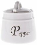4-Home Doză de ceramică pentru piper Pepper cu linguriță, 430 ml