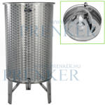 Zottel Úszófedeles INOX bortartály 300 l, 3 csapos, pumpás szettel (010300L3V_PSZ)