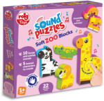 Reig Musicales Puzzle blocks cu sunete - Animale de la Zoo (RGRZ6611)