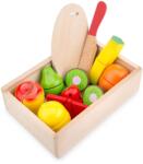 New Classic Toys Cutie cu fructe (NC10581) - alemax Bucatarie copii