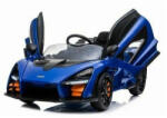 LeanToys Masinuta electrica pentru copii, McLaren Senna albastra, cu telecomanda, 2 motoare, greutate maxima 30 kg, 5350 - babyneeds